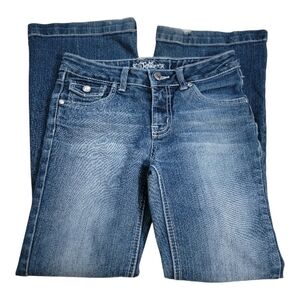 Justice, Blue Denim Kids Jeans, Size 10